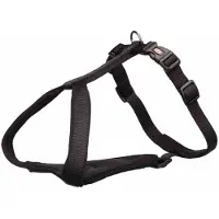 Trixie Premium Harnais en Y - noir 33-42 cm/10 mm
