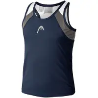 Head Racket Club 22 Sleeveless T-shirt Bleu 140 cm Filles