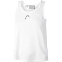 Head Racket Club 22 Sleeveless T-shirt Blanc 128 cm Filles