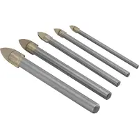 Irwin Set de 5 forets verre et céramique 4/5/6/8/10 mm de Irwin10507912