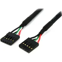StarTech.com .com Câble adaptateur interne carte mère 46 cm 5 broches USB IDC – F/F