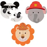 Toychamp B-Animal puzzle Panda/Elephant/Lion 3 pcs