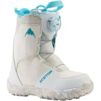 Burton - Boots de snowboard - Grom Boa White - Taille Enfant 29 - Blanc