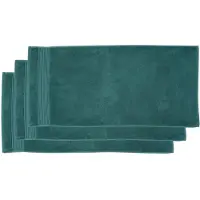 Beddinghouse Serviettes Invité Beddinghouse Sheer Dark Green 50 x 100 (Lot de 3)