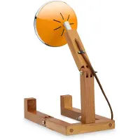 Mr. Wattson Lampe de Table , Noir, Salon / séjour, Bois, Design