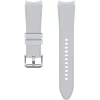 Samsung Ridge Sport Band 20mm M/L argent (20 mm, Fluoroélastomère), Sangles de montre, Argent