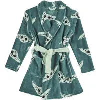 Cerda Group Coral Fleece The Mandalorian Dressing Gown Vert 7 Years