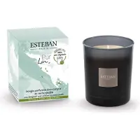 Esteban Bougie initiale Pur Lin 180g