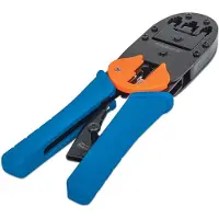 Intellinet 211048 kabel krimper Krimptang Zwart, Blauw, Oranje