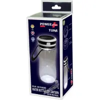 Powerplus Bouteille d'eau avec lampe torche solaire LED SODIS Tuna