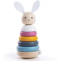 Bigjigs Baby Wooden Motorized Deployable Rabbit Tower (tour à lapin motorisée déployable)