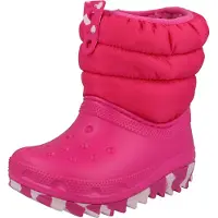 Crocs Bottes 'Classic Neo Puff Boot Toddler' rose