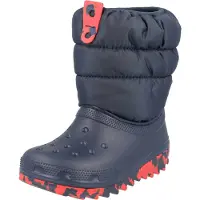 Crocs Bottes neige enfant CLASSIC NEO PUFF BOOT K filles - Rose - 34 / 35