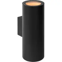 Lucide Volantis 2-Light Applique Intérieur/Extérieur Black