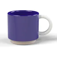 LUND Tasse à Café Lund London Skittle Empilable Indigo & Blanc