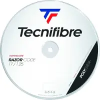Tecnifibre Razor Code 200 M Tennis Reel String Blanc 1.30 mm