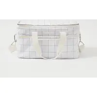 Sunnylife Glacière Sunnylife Canvas Check Coconut 30 L