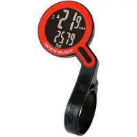 Cateye Compteur vélo Cat Eye Quick CC-RS100W, couleur : noir/rouge
