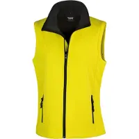 Result Gilet sans manches softshell femme Violet / Noir XS