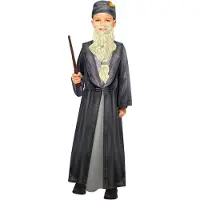 Amscan 9912463 Désguisements sous Licence Officielle Dumbledore pour Enfants Garçons 4-6 Ans