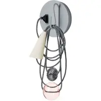 Foscarini Applique Murale , Filo, Gris, Salon / séjour, Métal, Design
