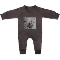 Yoursurprise Dors-bien imprimé - Anthracite - 1 mois