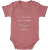 Yoursurprise Body - Imprimé - Manches Courtes - Rose - 18 à 24 mois