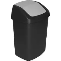 Keter Poubelle 'Swing Bin, Poubelle, Noir, Gris