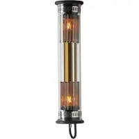 DCW éditions In The Tube 100-500 Lampe Murale Wall | Gold | Silver Mesh | Black