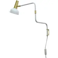 Co Bankeryd Ray Applique murale Warm white & brass(White textile)