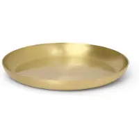 Ferm Living - Basho Tray Round Brass ferm LIVING