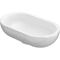 Ink one lavabo à encastrer polyst oval 3403350