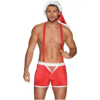 Obsessive Ensemble Mr. Claus - Noir - 2XL