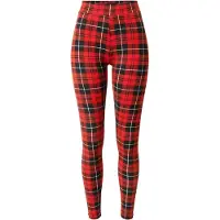 Urban Classics Leggings rouge / noir / blanc