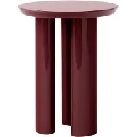 &tradition Tung JA3 Table d'appoint Burgundy Red