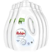 Robijn Détergent liquide Radiant White - 6 x 20 lavages - Emballage Advantage