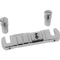 Wilkinson B-GTB-N chevalet pour guitare avec inserts - nickel