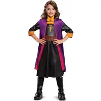 Disney Frozen 2 Anna Children´s Costume Violet 7-8 Years