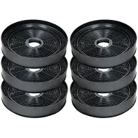 Gorenje 688572 2x filtres à charbon 170mmØ pour hottes d'aspiration (voir description)