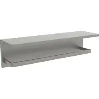 Allibert LOFT-GAME Porte-tablette et porte-serviette Gris mat - suspendu