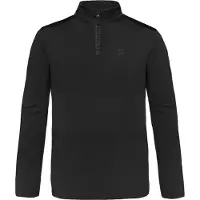 Protest Pull de Ski Protest Men Will 1/4 Zip True Black-XXXL