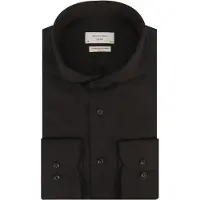 Profuomo Chemise 'Japanese Knitted' noir