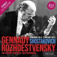 OUTHERE Shostakovich / Rozhdestvensky - Symphonies 4 & 11 [Compact Discs] 2 Pack