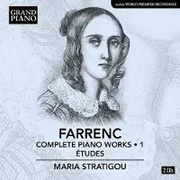 OUTHERE Farrenc / Stratigou - Complete Piano Works 1 [Compact Discs]