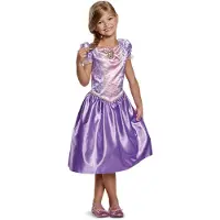 Liragram Rapunzel Disney Princess Classic Girl Costume Violet 5-6 Years Enfants