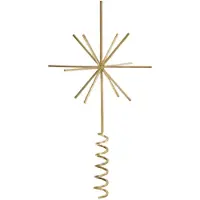 Ferm Living Christmas Tree Top Étoile Brass