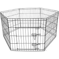 Trekker Enclos pour chiots S, 6-panneaux 61x61cm