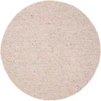 NATURL. Tapis en laine rond - Feline Pastel | Ø 160 cm | Rond | Tissage plat
