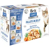 Brit Filets En Gelée Saveur Nourriture Humide Pour Chat 85g