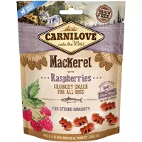 Carnilove Crunchy snacks friandises croquantes au maquereau et aux framboises 200 g